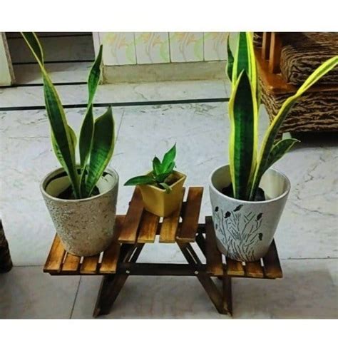 Wood planter stand - Urban Plants™
