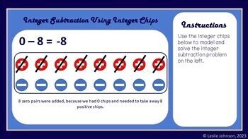 Basic Operations On Integers Using Algebra Chips 的图像结果