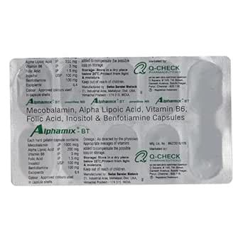 Alphamix BT - Strip of 10 Capsules : Amazon.in: Health & Personal Care