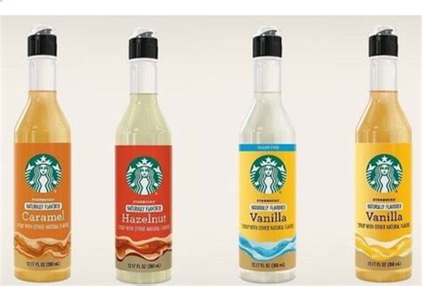 Buy Starbucks Caramel, Hazelnut, Sugar-Free Vanilla, Vanilla Flavored ...