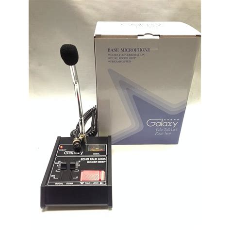 Buy Galaxy Echomaster Base Echo Roger Beep CB Ham Microphone wired 4 ...