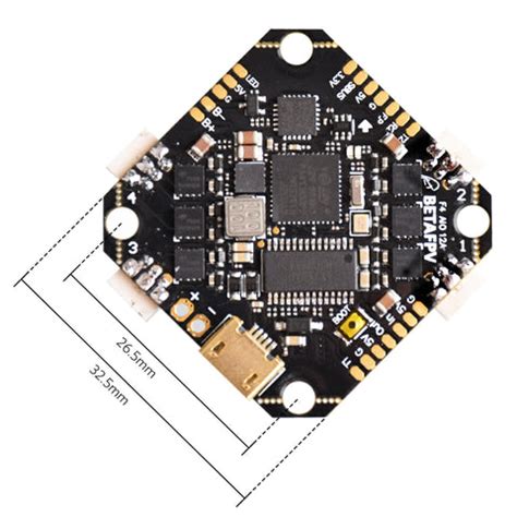 BetaFPV Toothpick F4 2-4S AIO Brushless Flight Controller 12A(BLHeli_S ...