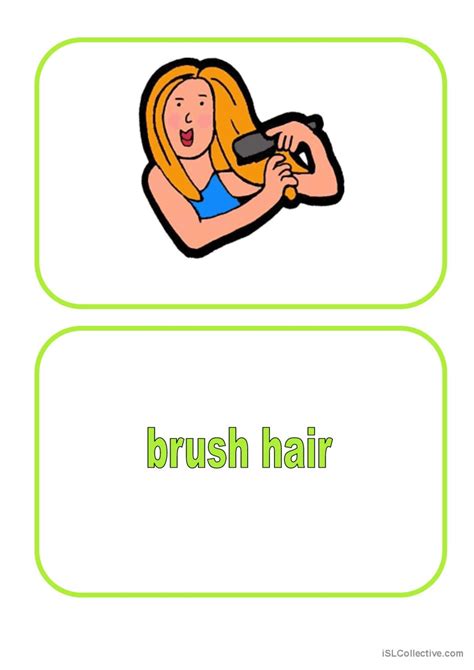 Daily Routine FlashCards 的图像结果