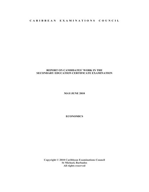 Image result for Examples of Reports CSEC