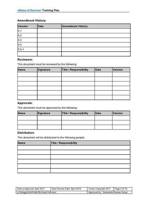 Image result for Training Plan PDF Example