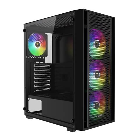 Buy GAMDIASAURA GC2 ELITE ARGB ATX Mid Tower PC Case, 4 x 120mm ARGB ...