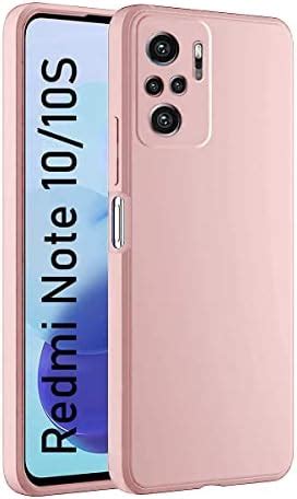 LIRAMARK Silicone Soft Back Cover Case for Mi Redmi Note 10 / Note 10S ...