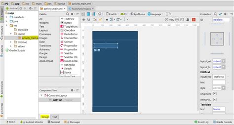 Image result for Android Studio Design View