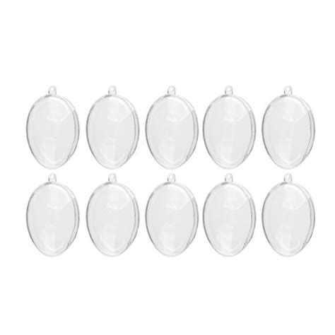 Saim 100mm Long Clear Plastic Acrylic Oval Shape India | Ubuy