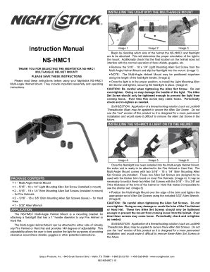 Fillable Online Instruction Manual NS-HMC1 - Bayco Products Inc Fax ...