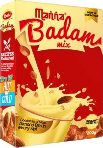 Manna Badam Milk Drink Mix Price in India - Buy Manna Badam Milk Drink ...