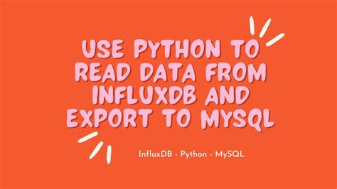 Image result for Influxdb MySQL Cluster