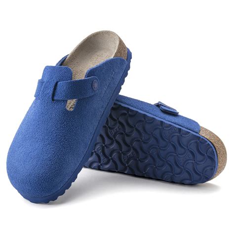 Boston Suede Leather Ultra Blue | BIRKENSTOCK