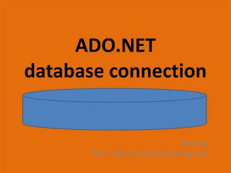 Image result for ADO.NET Database
