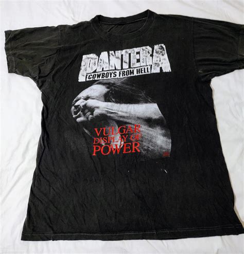 Found my old Pantera t-shirt, c.30 years old 😂. Stronger than all🤘🏽 ...