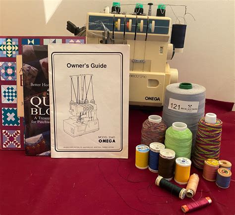 Omega Electronic Sewing Machine Model # 334D