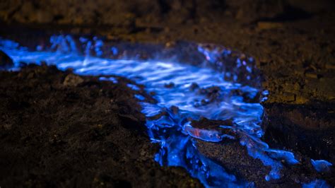 Image result for Kawah Ijen Volcano Exploding Blue Flames