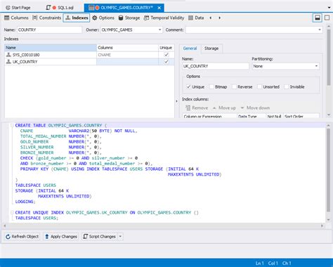 Image result for Oracle CreateTable