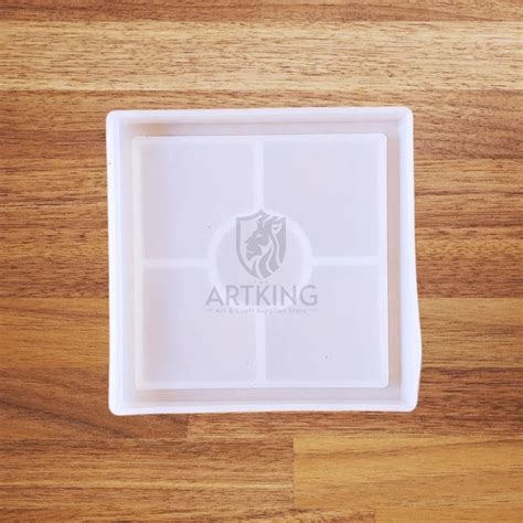 5" Square Border Tray Mold – The Artking - Resin Art Supplies Store