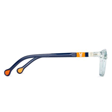 Buy Kids Glasses: Blue Transparent Blue Orange Full Rim Rectangle Kids ...