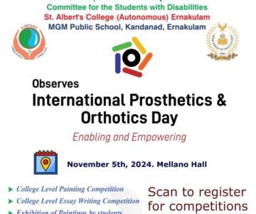 International Prosthetics & Orthotics Day – St. Albert's College ...