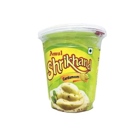 Amul Shrikhand Elaichi, 500 g Box : Amazon.in: Grocery & Gourmet Foods