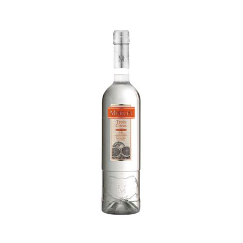 Merlet Trois Citrus Triple Sec 700ml (ABV 20%) - Luca Collections