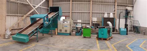 Erema Coax Repelletizing line | Recycling line