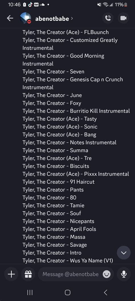 TYLER LEAKS : r/tylerthecreator