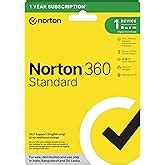 Norton 360 Standard |1 User 1 Year |Includes Advanced AI Scam ...