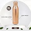 Tamba Creation Copper - 1L Water Bottle & 2 Glasses 300 ML Each | BPA ...