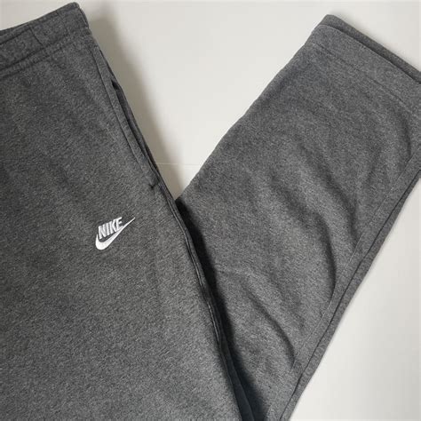 Nike Athletic Fleece Sweatpants Open To All... - Depop