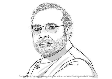Image result for Narendra Modi Drawing