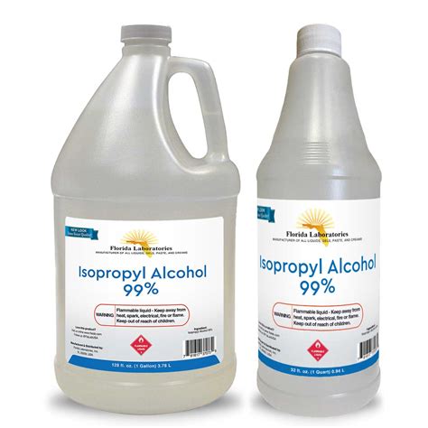 The 99% Isopropyl Alcohol , Rubbing Alcohol • Flalab.com - Free Shipping