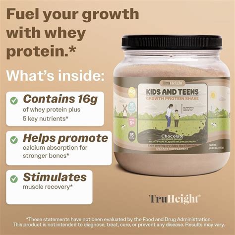 TruHeight Growth Protein Shake (Chocolate Milk India | Ubuy