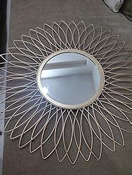 Buy GIG Handicrafts Modern Style Iron Wall Mirror Hanging Mirror ...