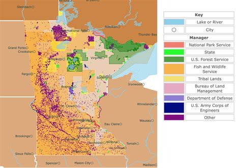 Interactive Map of Minnesota's National Parks and State Parks