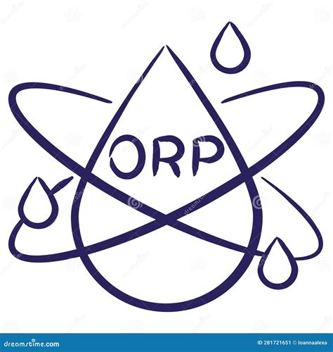 Minimal Vector Icon of the Oxidation Reduction Potential ORP Isolated ...