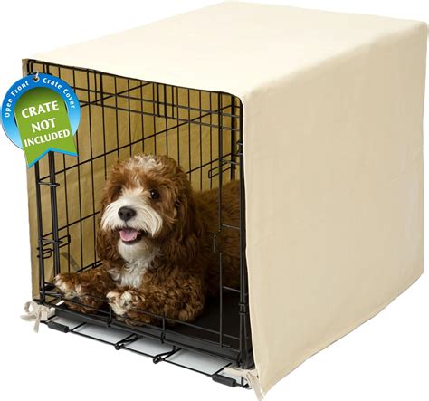 Amazon.com: Pet Dreams Dog Crate Cover, Breathable, Dog Kennel Cover ...