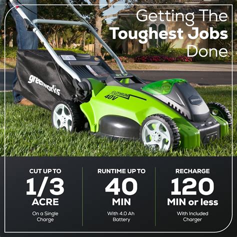 Greenworks 40V Cordless Lawn Mower Review - Mowrs.com