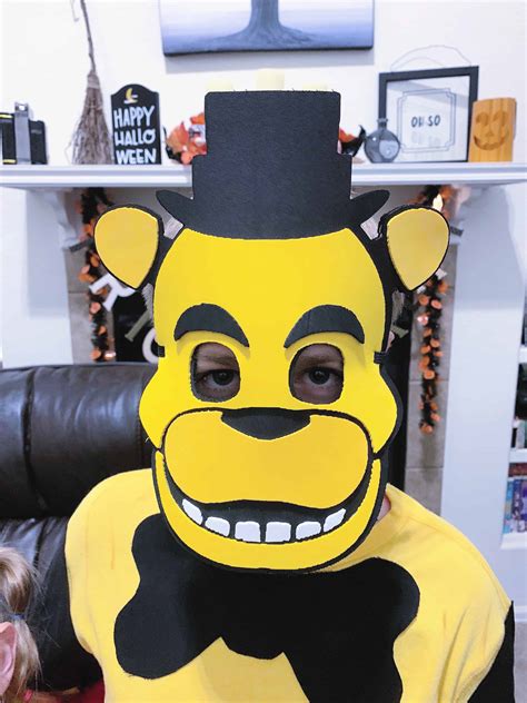 DIY Five Nights at Freddy's Baby and Golden Freddy Costumes - We Got ...