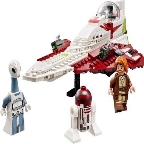 LEGO 75333 Star Wars Obi-Wan Kenobi’s Jedi Starfighter - 282 Pieces ...
