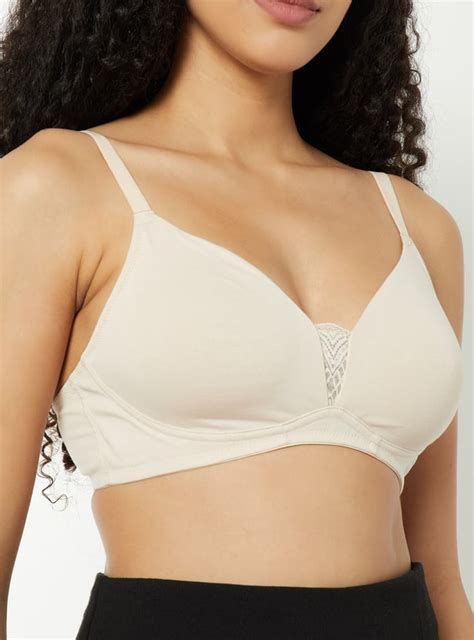 Buy Women Padded Non-Wired T-shirt Bra - Pack of 2 Online at just Rs ...