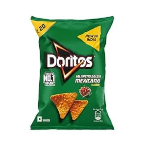 Doritos Jalapeno Salsa Mexicana, 51.4g/45g (Weight may vary) : Amazon ...