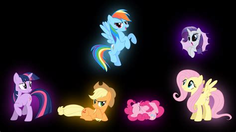 My Little Pony Mane 6 Wallpapers