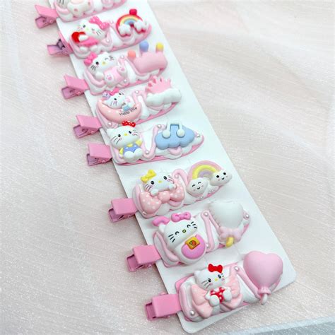 Hello Kitty Hair Clips(Random 1) – CandyWrap Island