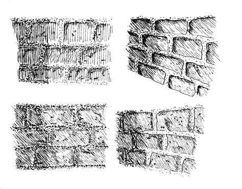 How To Draw Brick Wall Texture at Luis Manson blog