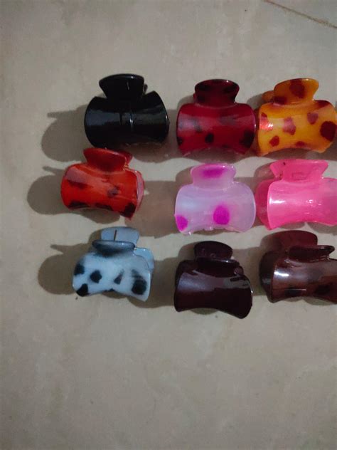 Gulshan Women Plastic Hair Clutcher Claw Clip Medium, Multicolor Pack ...