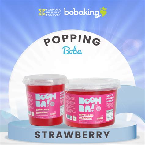 Popping Boba Strawberry - Bobaking