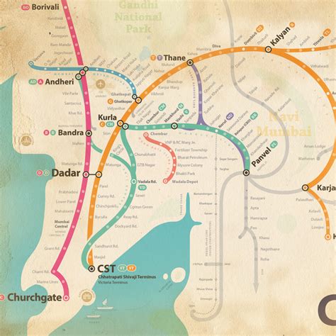 Local Train Map 的图像结果